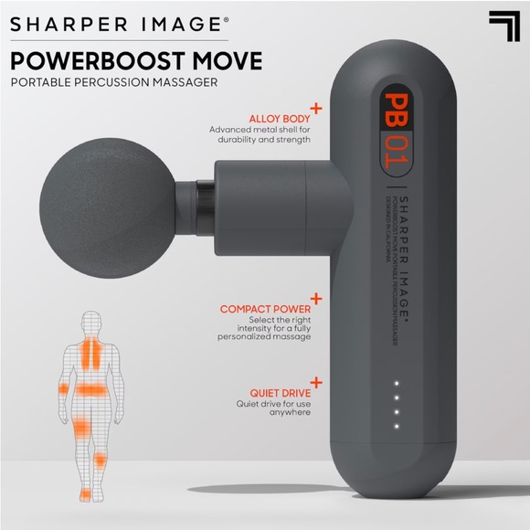 Sharper Image Other - Sharper Image Powerboost Move Portable Percussion Massager